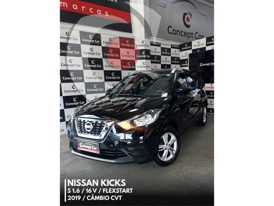 NISSAN KICKS 1.6 16V FLEXSTART S DIRECT 4P XTRONIC NISSAN KICKS 1.6 16V FLEXSTART S DIRECT 4P XTRONIC